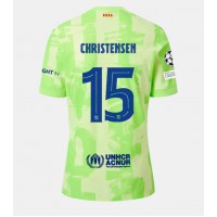 Muški Nogometni Dres Barcelona Andreas Christensen #15 Rezervni 2024-25 Kratak Rukav